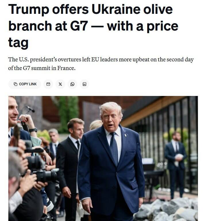 Европейские лидеры рассчитывают на поддержку Трампа по Украине в обмен на кооперацию по Ирану qkkiddiqzuidrdkmp