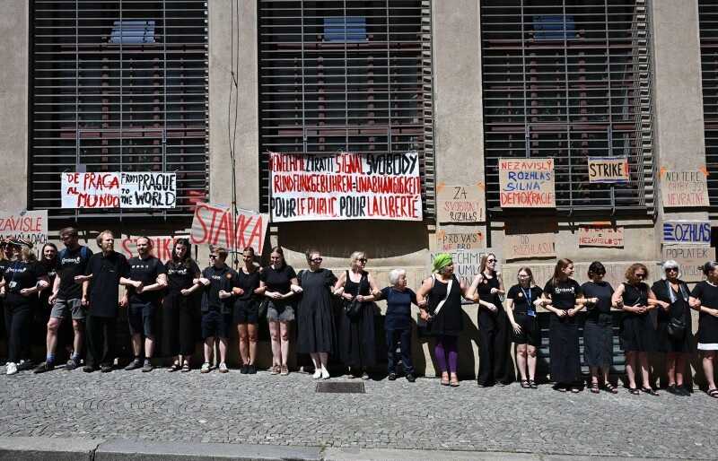Czech journalists launch strike against government plan to change broadcaster financing