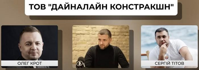 Слева направо: Олег Крот, Артем Шило и Сергей Титов